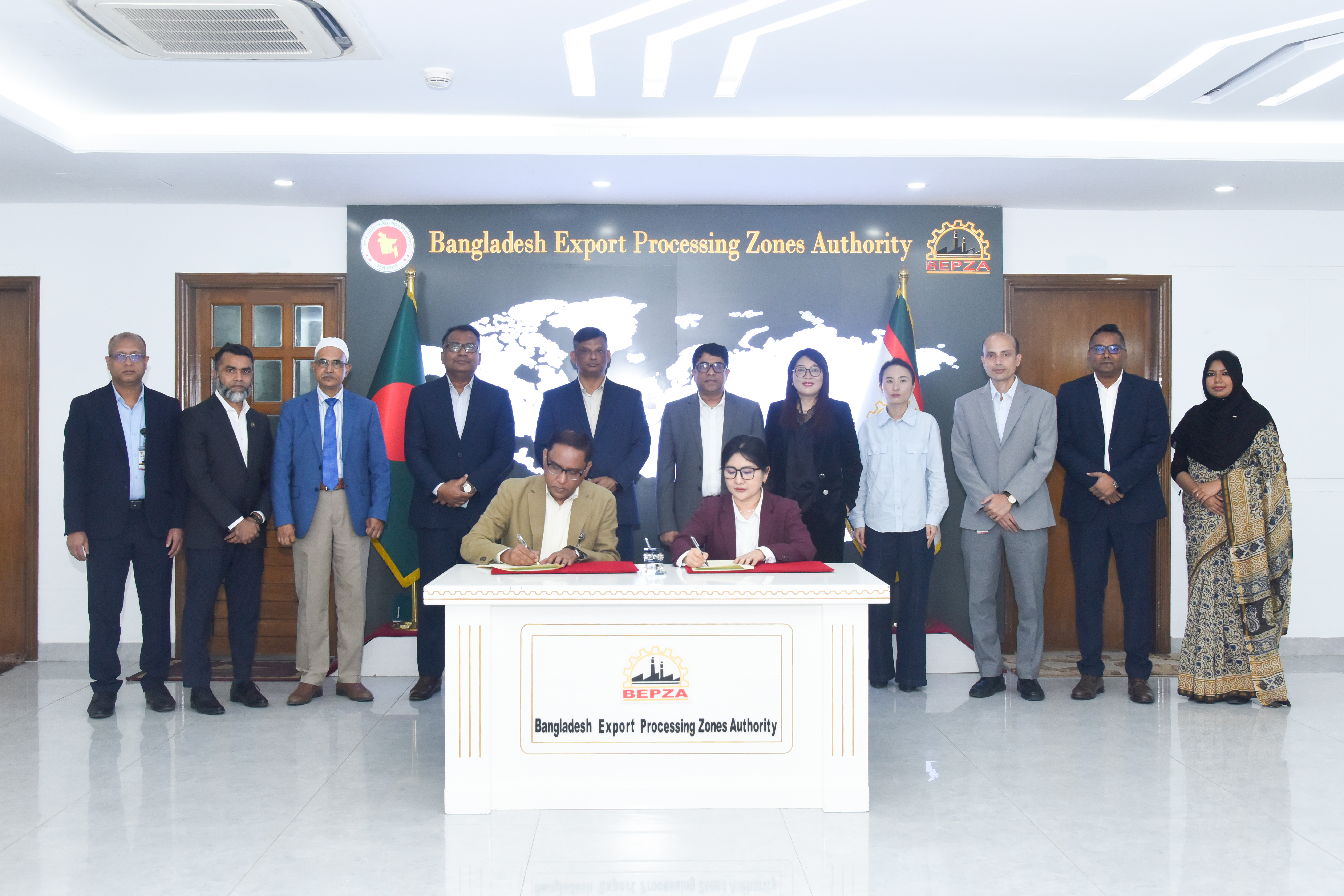 Chinese company to invest US$ 16.34 million in BEPZA Economic Zone