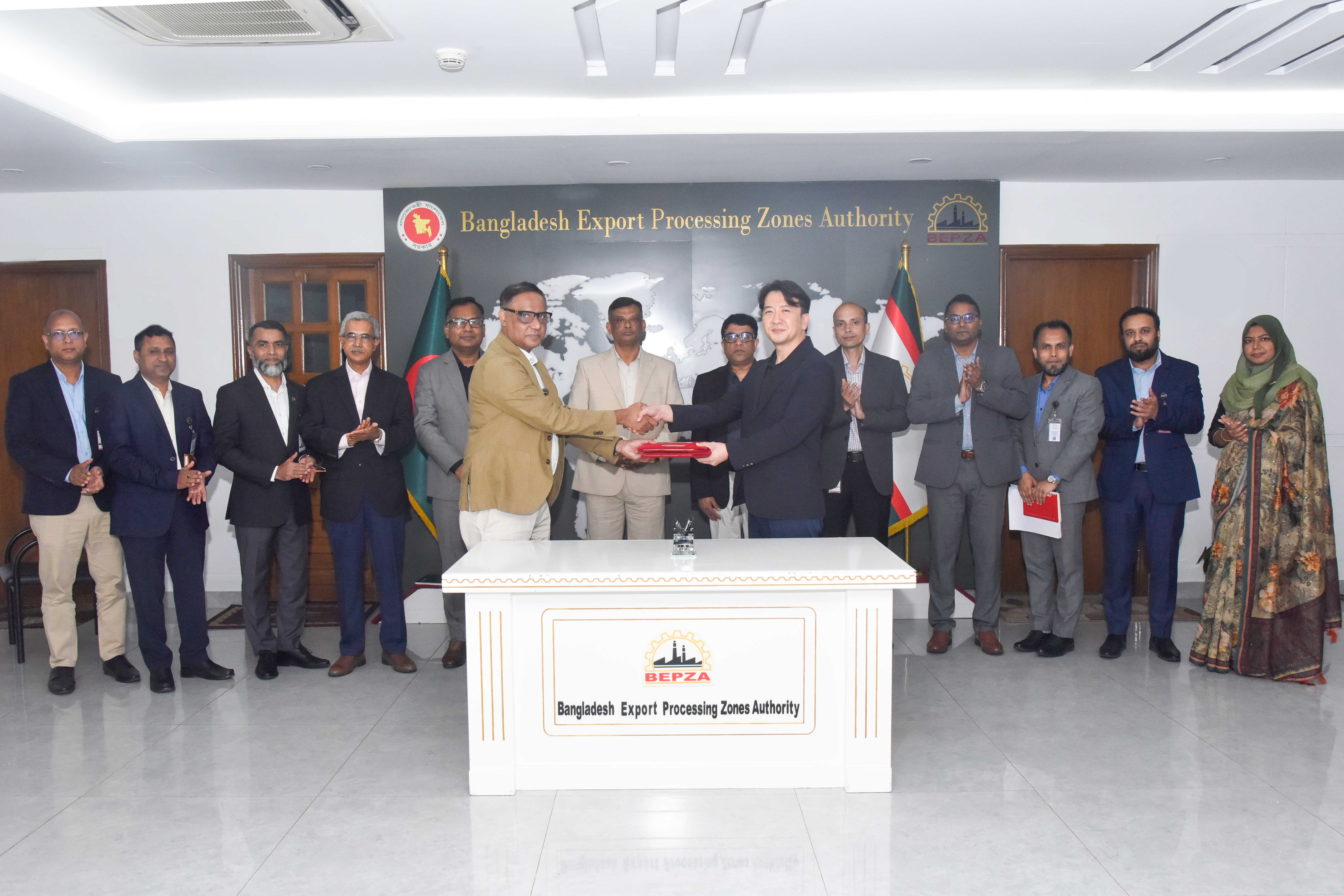 BEPZA signs US$ 24.03 million investment deal with South Korean company